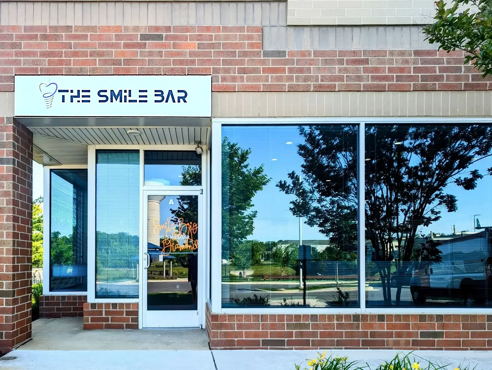 The Smile Bar storefront in Gambrills, Maryland